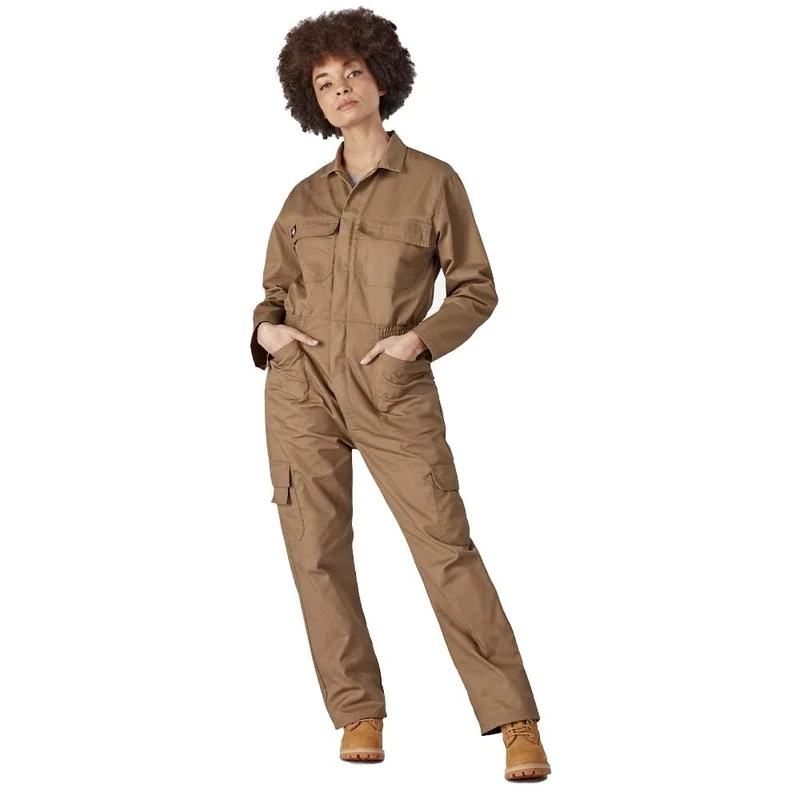 Dickies, Women's, W EVERYDAY COVERALL, KHAKI, M