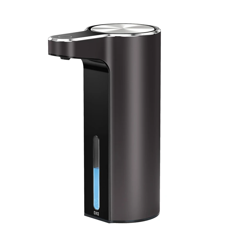EKO Aroma Automatic Soap Dispenser - Motion Sensor, USB Rechargeable, No-drip Valve, Refillable, Transparent Window to Monitor Soap Levels - 250ml