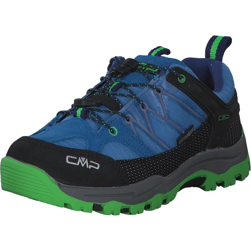 CMP Kids Rigel Low Trekking Shoes WP, Danube Bluish, 11.5 UK