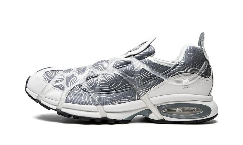 Nike Men's Air Kukini Sneaker, White/Grey/Navy, 8.5 UK