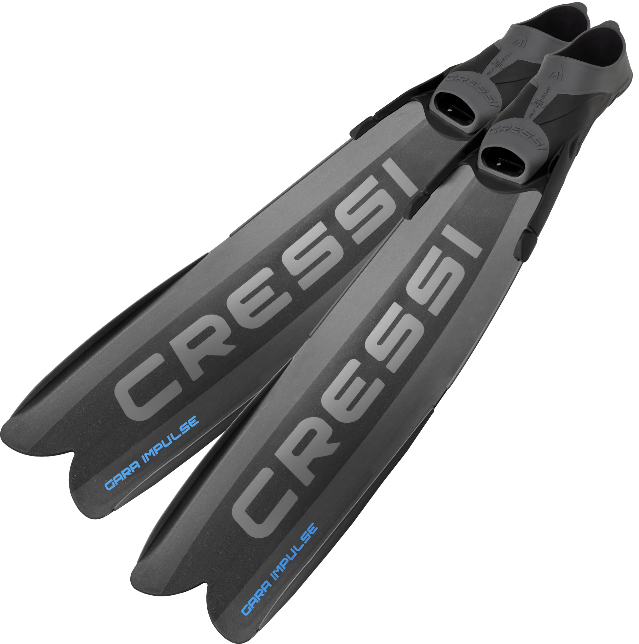 Cressi Gara Modular Impulse Turbo, Black, 46/47