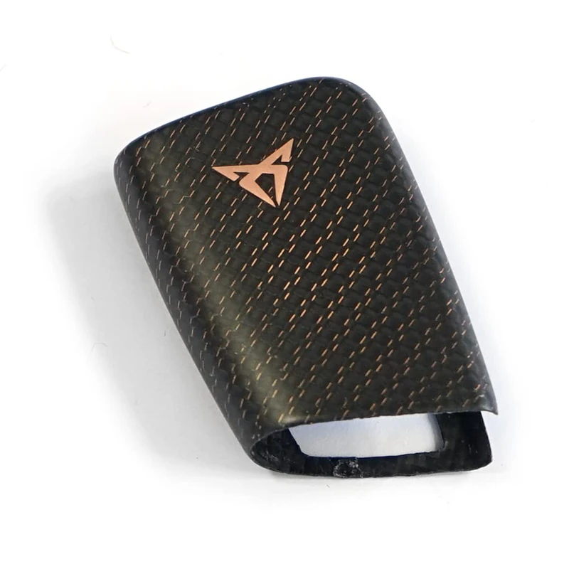 Seat 575087013D Copper Carbon Key Cover for 3-Button Keys