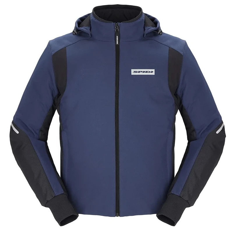 SPIDI Men's Hoodie H2out Motorcycle, Blue, D267-022-3XL