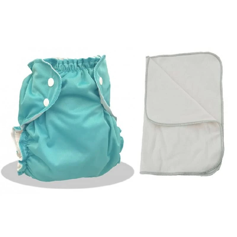 APPLECHEEKS Cloth Diapers - Washable Couche Kit - Enfant - Taille 3 (14-30 kg) - Révolution - Applecheks