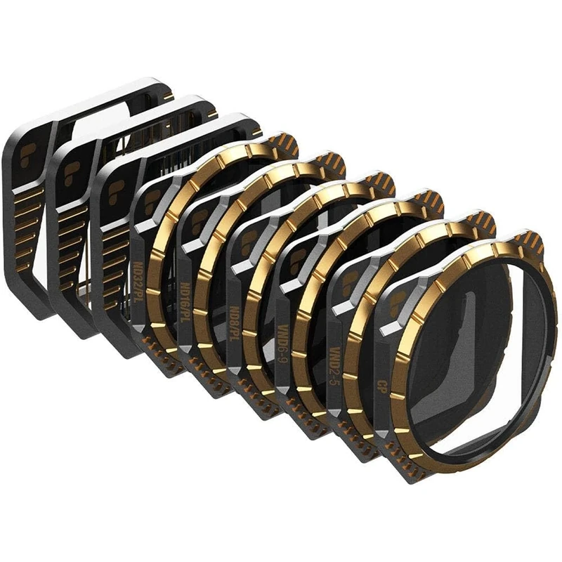 PolarPro -DJI Mavic 3 - Directors collection - 9-pack - Filters - color accuracy - AirFrame 4.0 - filter for the Mavic 3 and Mavic 3 Cine - CinemaSeries