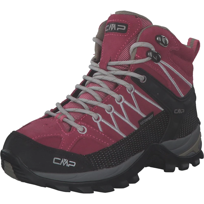 CMP Rigel Mid Wmn Trekking Shoes Wp Rose-Sand UK 3