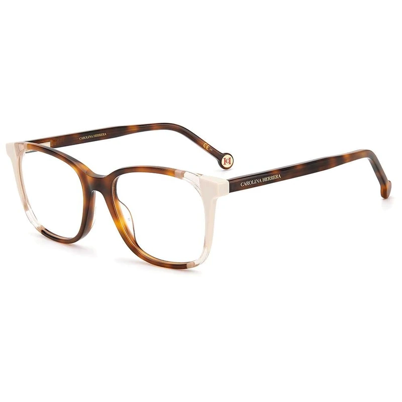 Carolina Herrera Her Ch 0065 C1H/17 HVN IVORY Eyewear Unisex Acetate, Standard, 17
