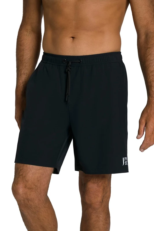 JP 1880 Men's Jay-Pi FLEXNAMIC Beachwear Elastic Waistband Swimming Trunks Black 6XL