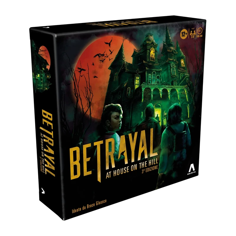 Avalon Hill Game Betrayal At House On The Hill, Multi-coloured,One Size