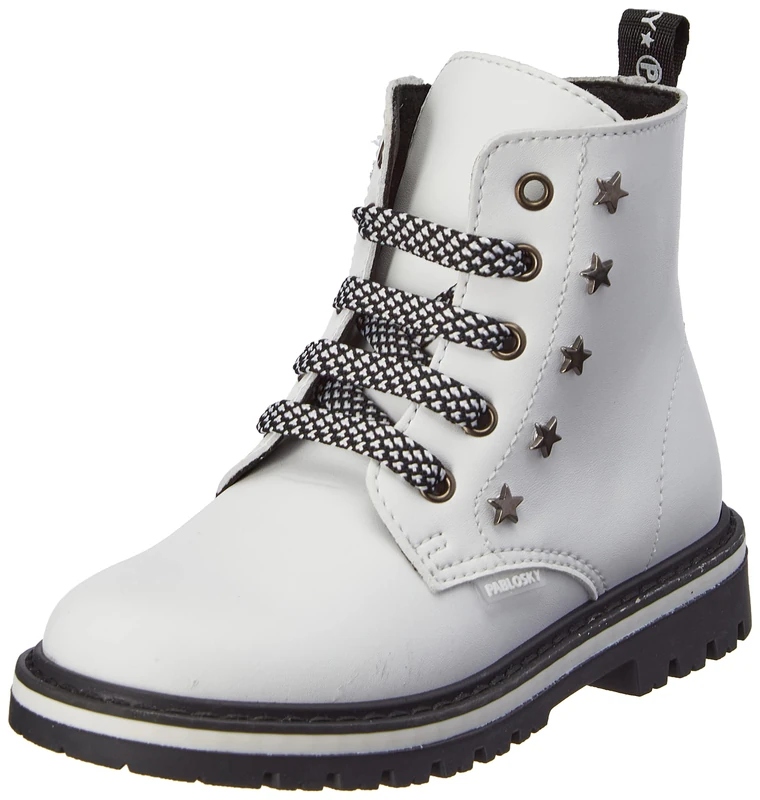 Pablosky 414205 Fashion Boot, White, 3.5 UK