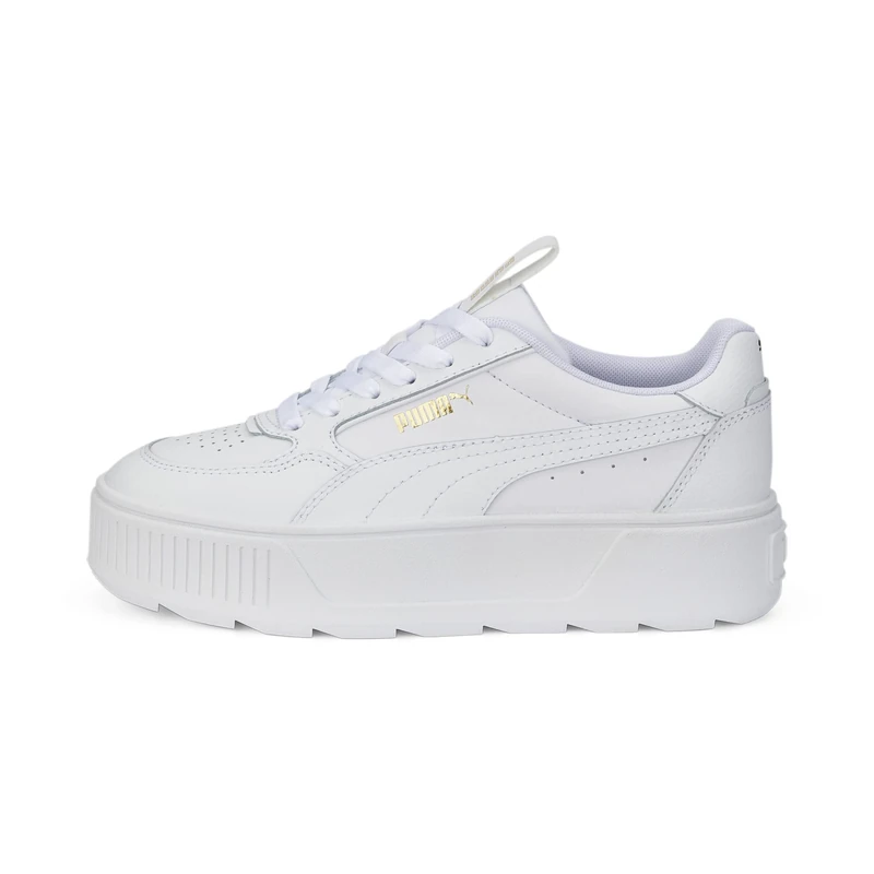 PUMA Women's Karmen Rebelle Sneaker, White, 8.5 UK