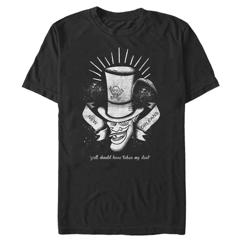 Disney Men's Villains-The Deal T-Shirt, Black, S