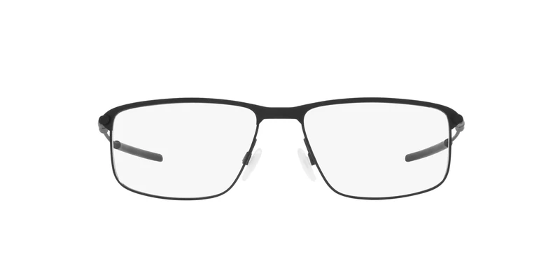 Oakley Men's Ox5019 Socket Ti Rectangular Prescription Eyewear Frames, Satin Black/Demo Lens