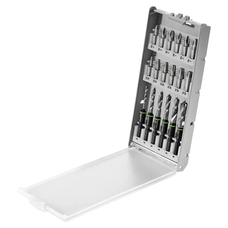 Festool Estuche de brocas BKS SYS3 D3-8 K CE/W