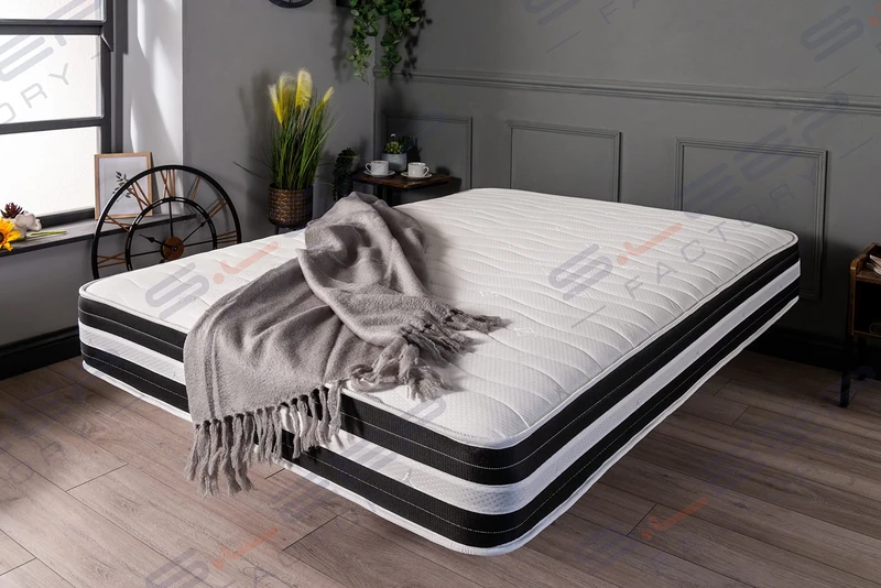 Sleep Factory's Micro-Quilted 3D Memory Sprung Mattress 5.0FT (King Size)