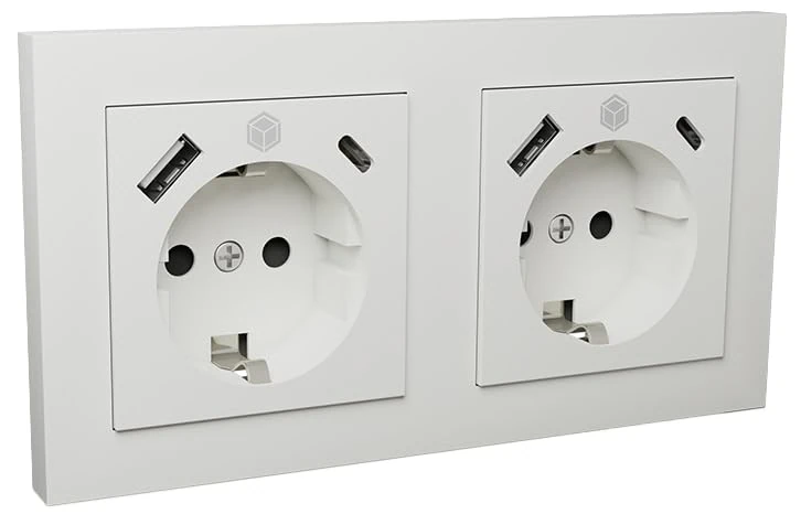 ICY BOX 60947 IB-MPS4200W-PD Sockets