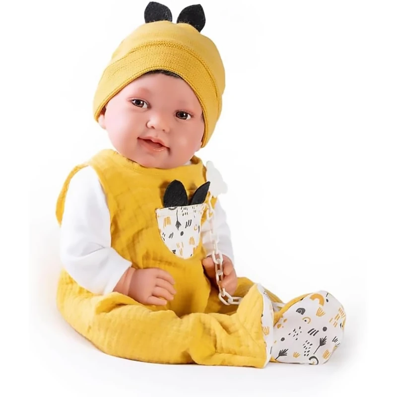 Muñecas Antonio Juan Newborn PIPO Ears with Cushion, Multicoloured (33234)