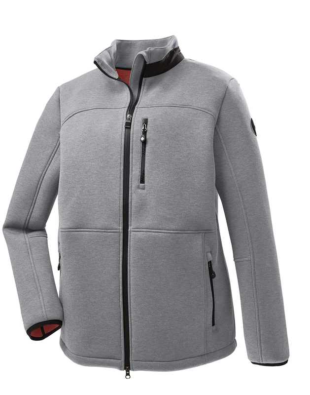 STOY Scuba 38106-000 Men's Jacket - Large Sizes STS 9 MN JCKT, Grey Melange, 3XL