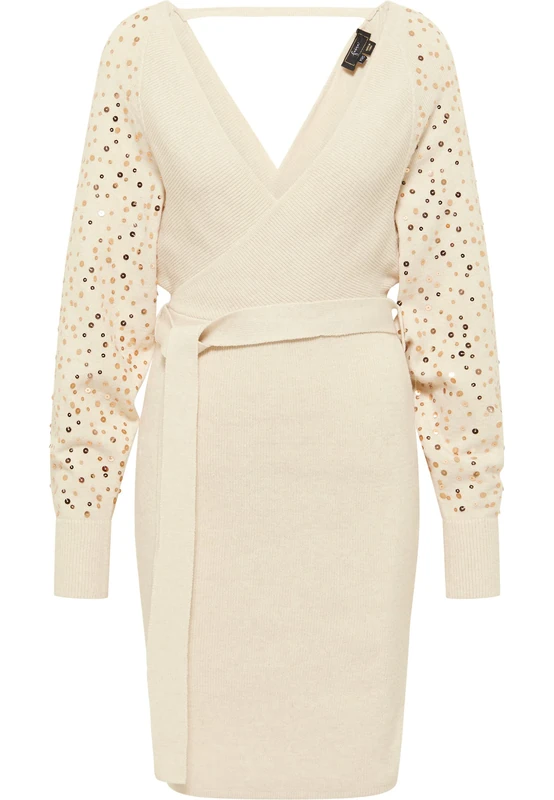 faina Women's 11019352 Casual Dress, Champagne, XS