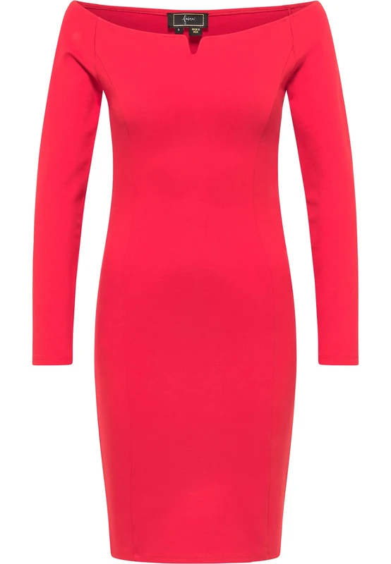 faina Women's Sheath Dress, red, M
