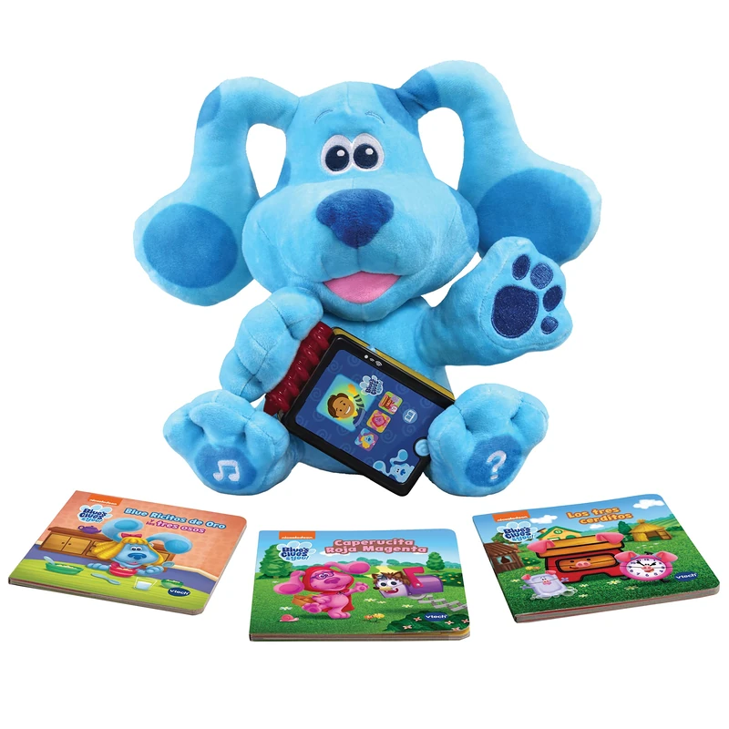 VTech 80-614122 Pistas de Tracks Interactive Plush Learn to Read with Blue - Image 1