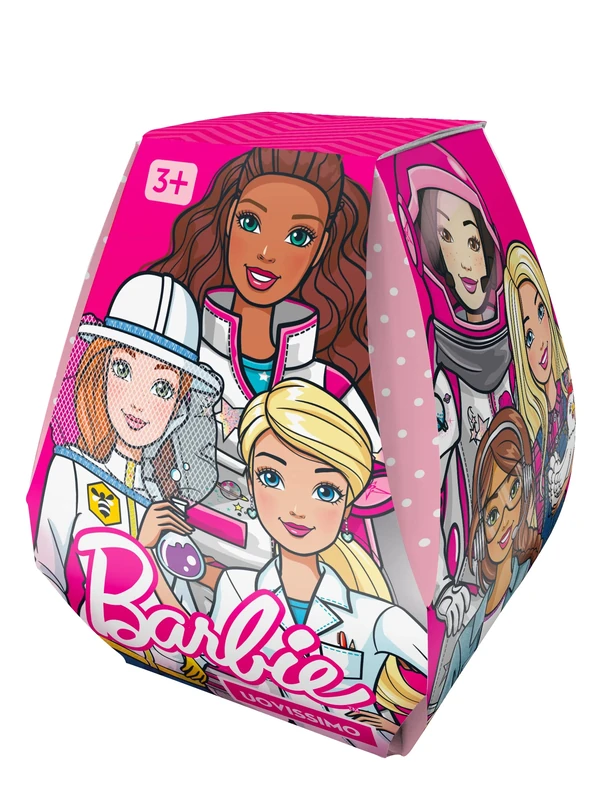 Barbie - Egg, Inspired by the STEM World, with 1 Trendy and 9 Accessories, Toy for Children 3+ Years, HJR57