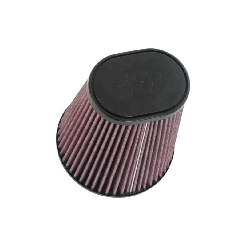 K&N High-Flow Original Lifetime Universal Clamp-On Air Filter: High Performance, Premium, Washable: Flange Diameter: 3.5 In, Filter Height: 7 In, Flange Length: 1.75 In, Shape: Oval Tapered, RU-1033