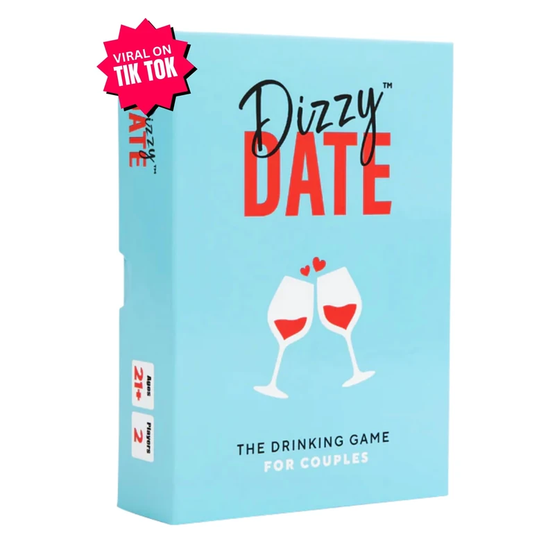Beer Pressure Dizzy Date - Adult Drinking Game for Couples