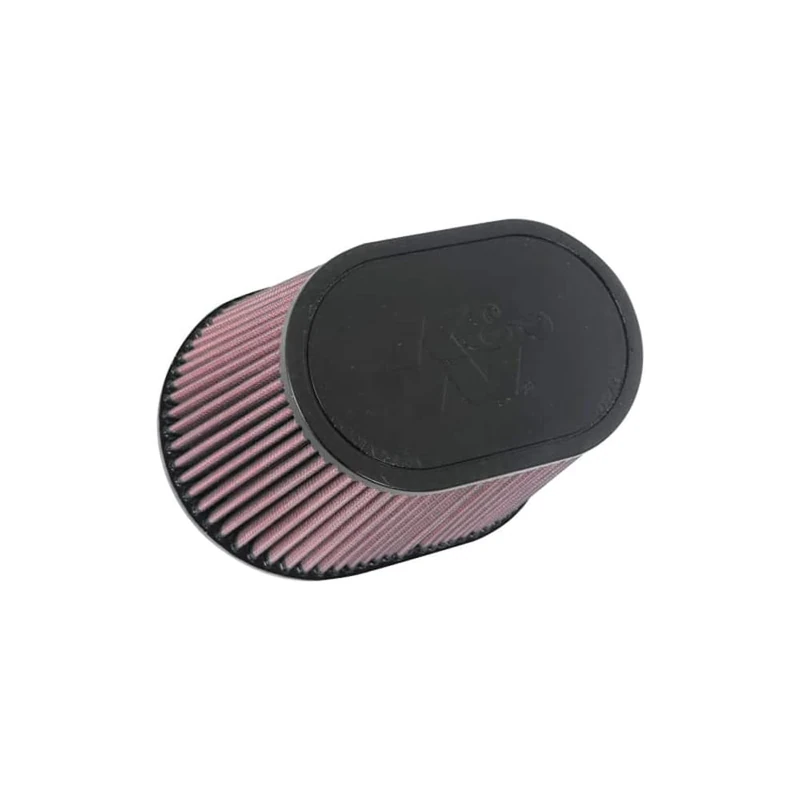 K&N Universal Clamp-On Air Filter: High Performance, Premium, Washable, Replacement Filter: Flange Inside Width: 4 In, Filter Height: 5 In, Flange Length: 1 In, RU-1001