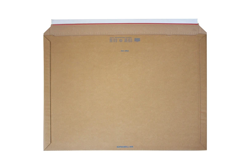 Carte Dozio - Strong Cardboard envelopes with Long Opening for Shipping - F.to int. 740 x 530-25 per Pack.