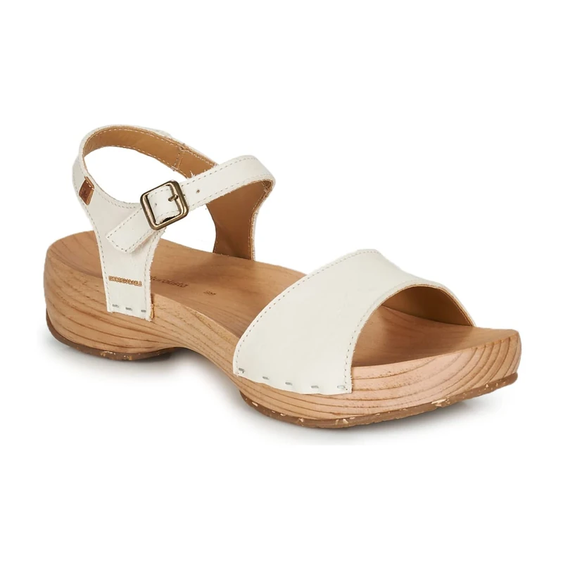 El Naturalista Shokunin Sandals Women White - 6 - Sandals Shoes