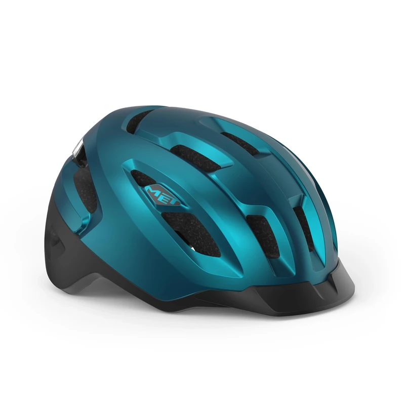 MET - Urbex MIPS Urban Cycling Helmet In Blue / Teal Size Large (58-62 cm)