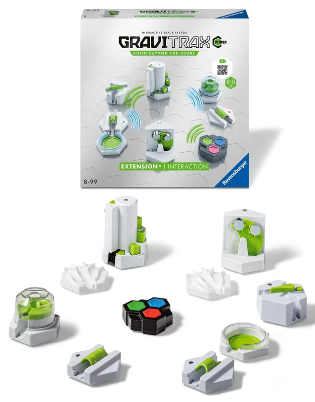 Ravensburger GraviTrax Power Extension Interaction - Marble Run, STEM, Building and Construction Toys for Kids Age 8 Years +