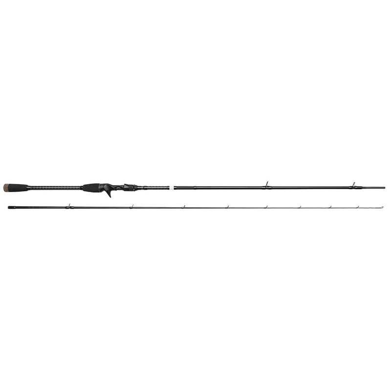 Savage Gear Lure Fishing Rod, SG2 Crankbait Specialist Baitcasting Rod For Predator Fish, Pike Perch Zander,2.28m Moderate Action, Robust, Black, Unisex - Image 1