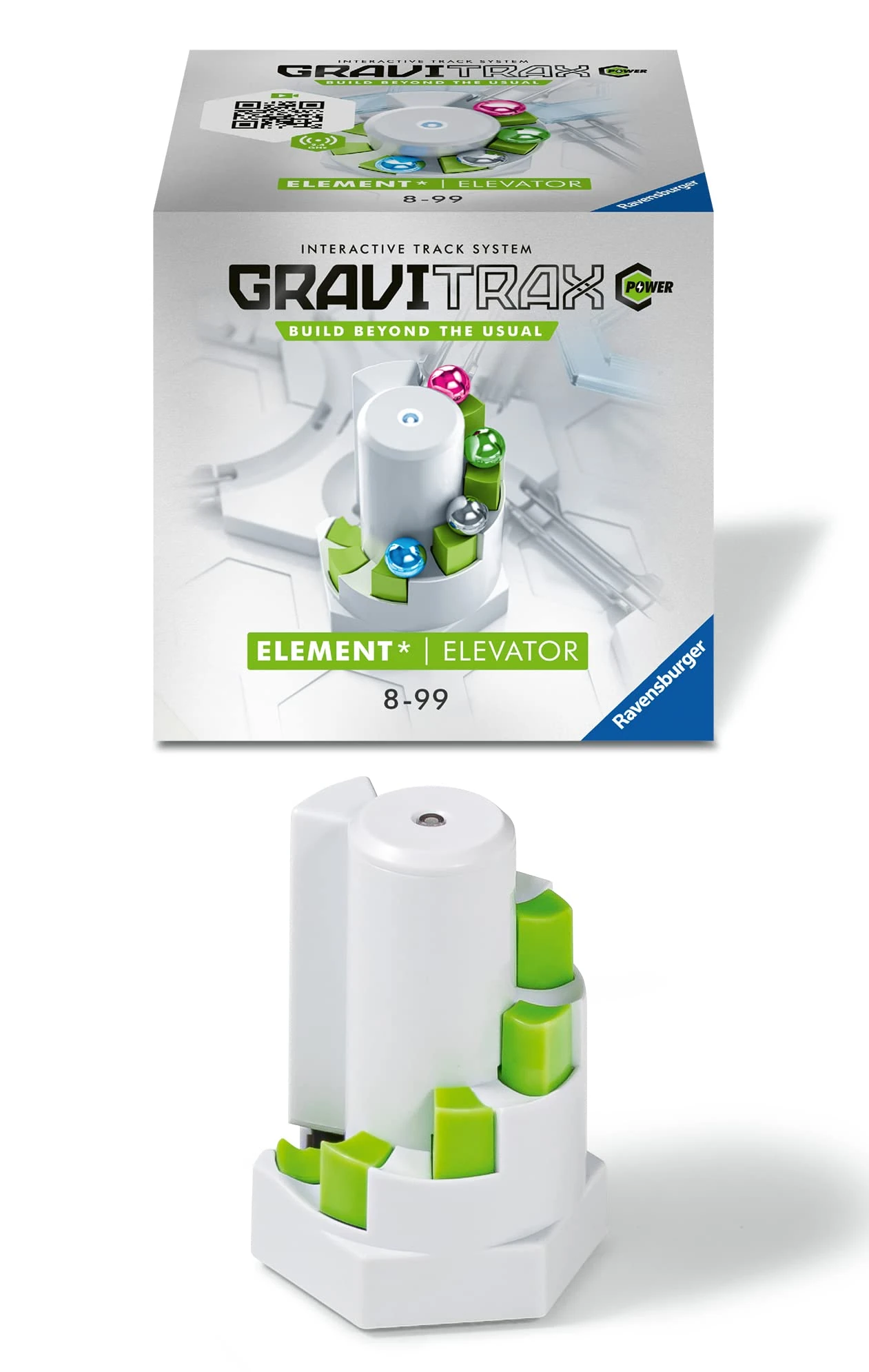 Ravensburger GraviTrax Power Extension Elevator - Marble Run, STEM, Building and Construction Toys for Kids Age 8 Years Up