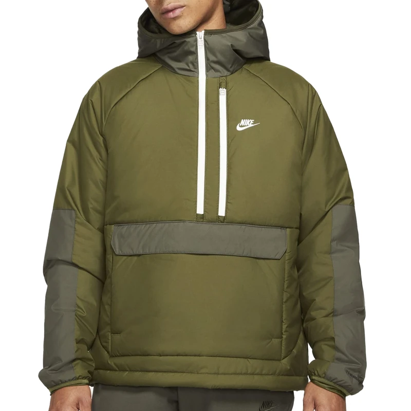 NIKE Men's Sportswear Therma-FIT Legacy Olive Jacket