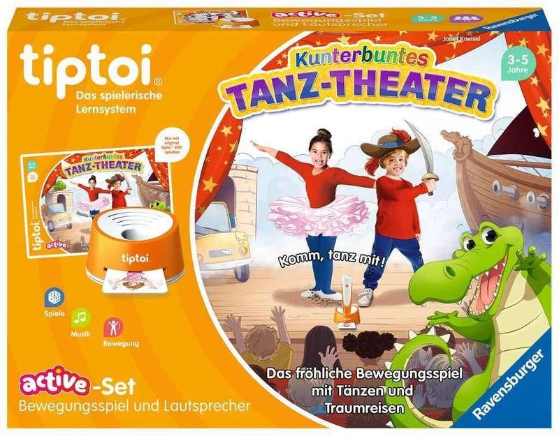 Ravensburger - ACTIVE Set Kunterbuntes Tanz-Theater