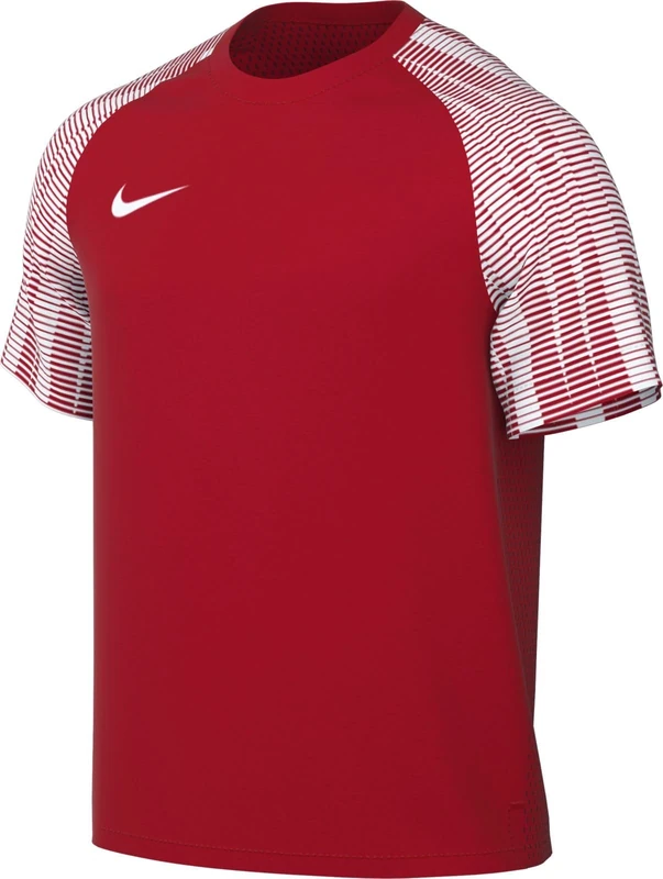 NIKE DH8031-657 M NK DF Academy JSY SS T-Shirt Men's University RED/White/White Size L