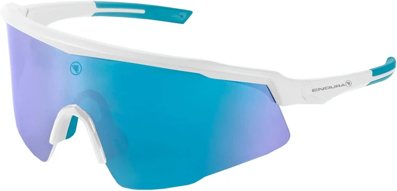 Endura Shumba II Cycling Glasses Set | Lightweight | Anti-Fog Glasses, White, One Size