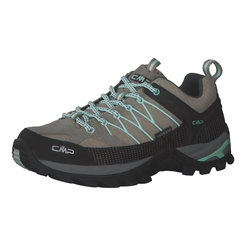 CMP Rigel Low Wmn Trekking Shoe Wp, Walking Shoe, Sand-Malva,
