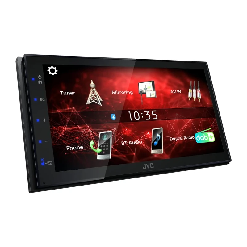 JVC KW-M27DBT récepteur multimédia de voiture Noir 180 W Bluetooth - Image 1