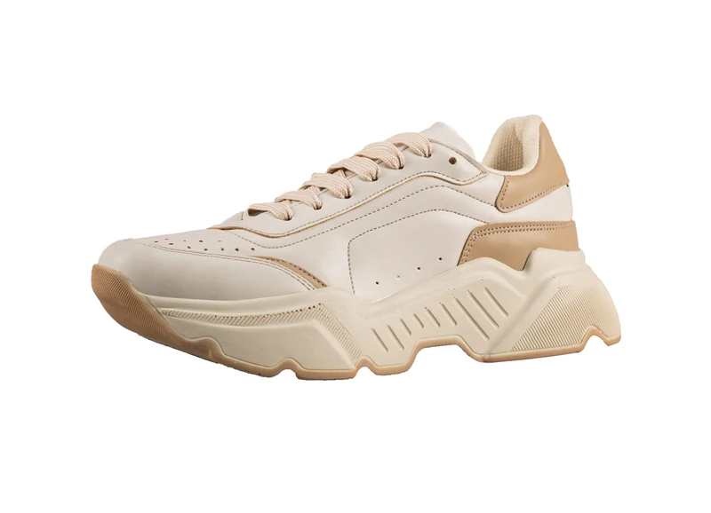 Piccola Lala Women's De-pl-rb-000115 Sneaker, Beige, 6 UK - Image 1