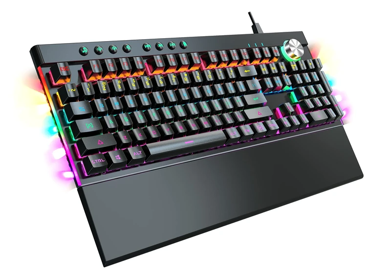 Varr Mechanical Keyboard USB Cable RGB [45088] - Image 1