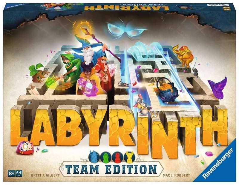 Ravensburger 27328 Labyrinth Team Edition - The Cooperative Version of the Classic Game for 2-4 People from 8 Years
