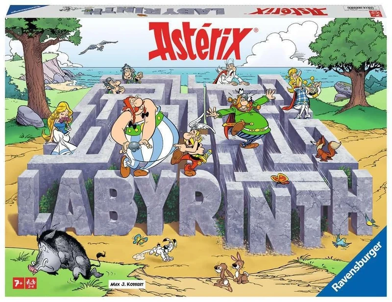 Ravensburger 27350 Asterix Labyrinth The Family Game Classic for 2-4 Players from 7 Years in Asterix Look