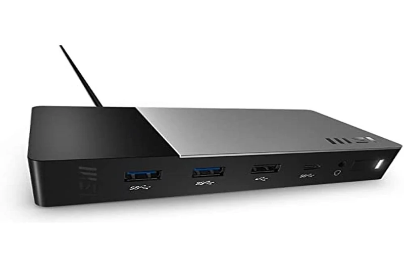 MSI USB-C Docking Station Gen 2 USB 3.2 Gen 2 (3.1 Gen 2) Type-C Noir