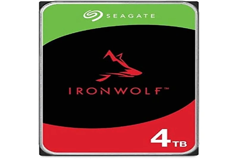 Seagate IronWolf ST4000VN006 4TB SATA 6Gb/s Hard Drive - Noir