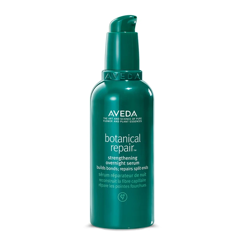 Aveda Botanical Repair Strengthening Overnight Serum | Bond-Building Hair Serum | Reduces the Look of Split Ends | Repairs Damaged Hair | With Nangai Oil | 99% Naturally Derived*, 100ml