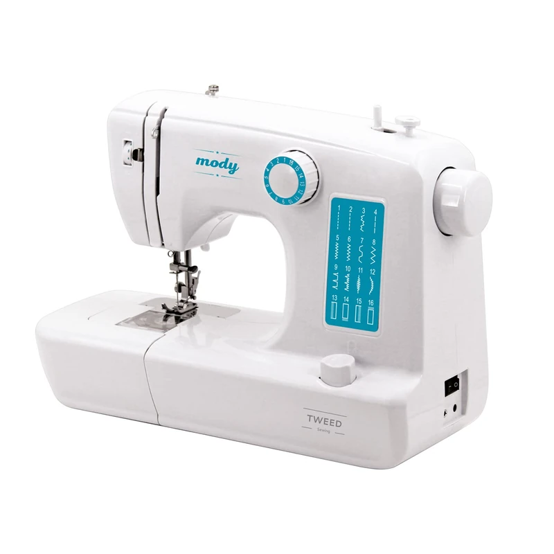 XD XDSM613 Sewing Machine, Plastic, White - Image 1