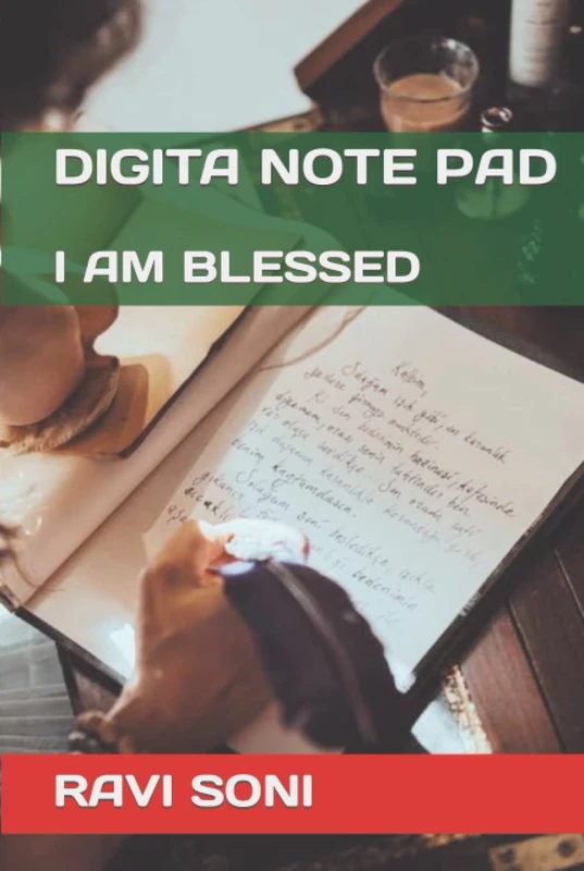 DIGITA NOTE PAD: I AM BLESSED - Image 1